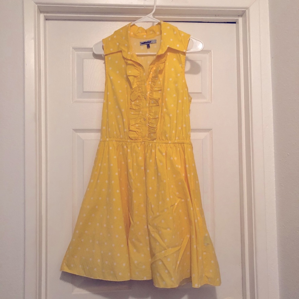 Bailey Blue yellow knee length dress